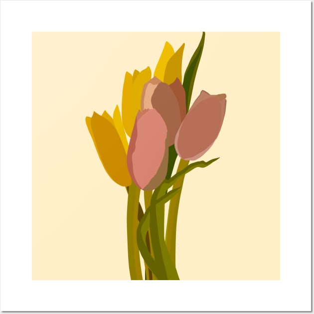 Tulips 2 Wall Art by Miruna Mares